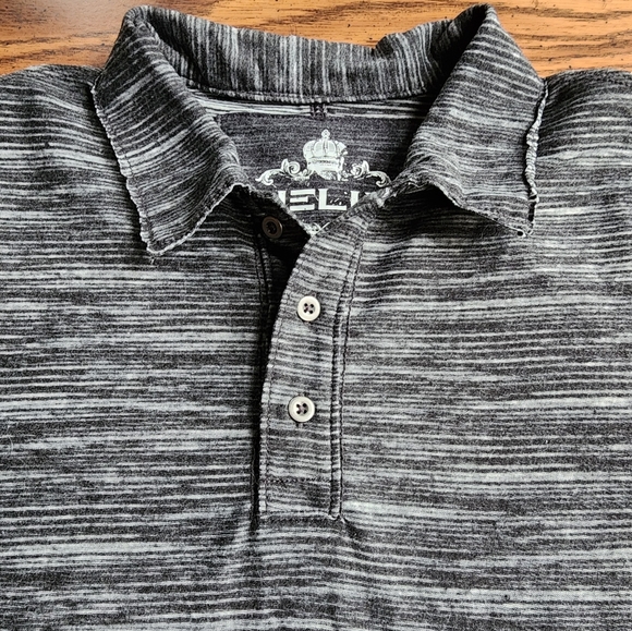 Helix Distressed Polo Shirt - Picture 2 of 6